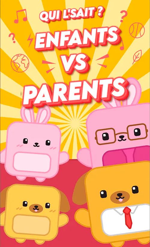 Tokidos - Qui l'sait? Enfants vs. Parents - Version française
