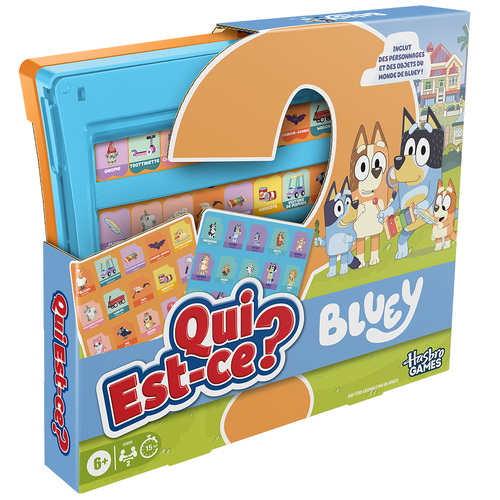 Jeu Guess Who Bluey Bilingue