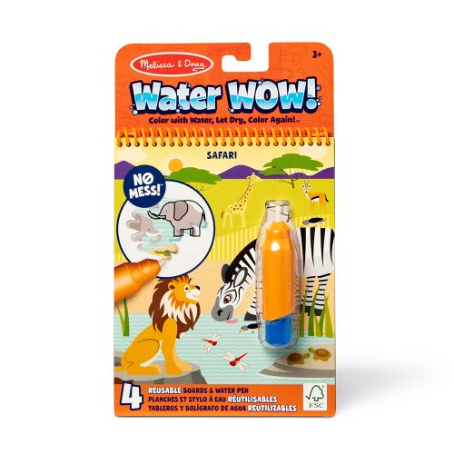Water Wow! - Carnet d'activités réutilisable - Safari