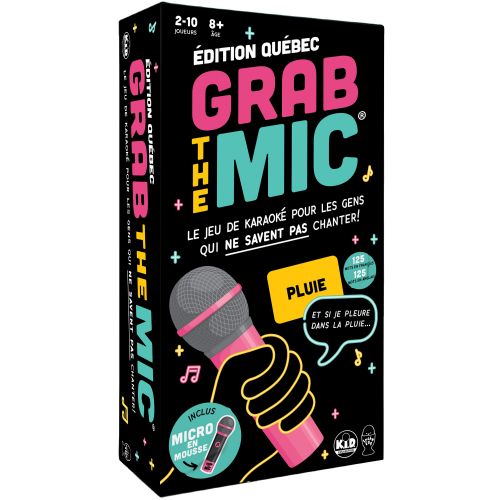 Jeu Grab the Mic - Édition Québec - Version française
