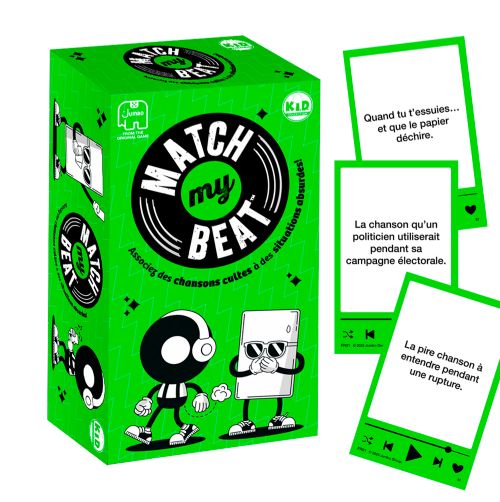 Match My Beat - Music party game - French Version