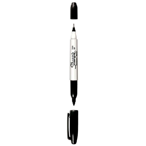 Marqueur Sharpie double pointe noir