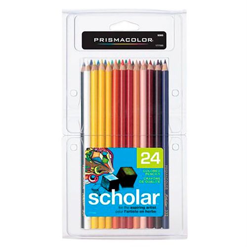 Prismacolor - 24 crayons de couleur Scholar