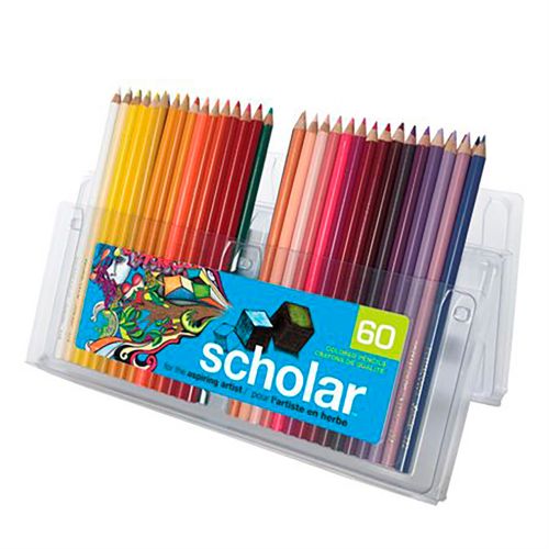 Prismacolor - 60 crayons de couleur Scholar