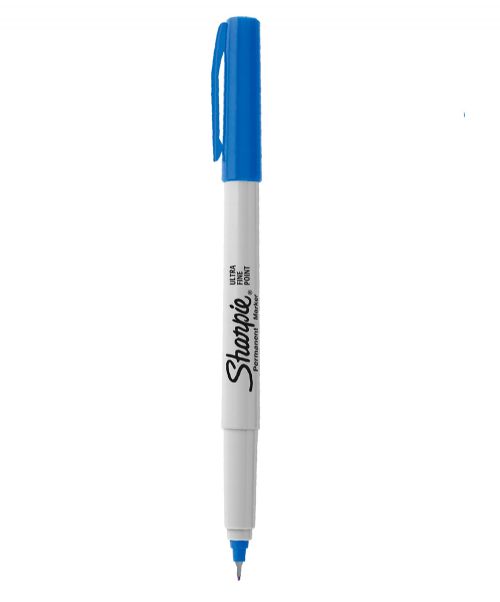 Marqueur Sharpie ultra fin bleu