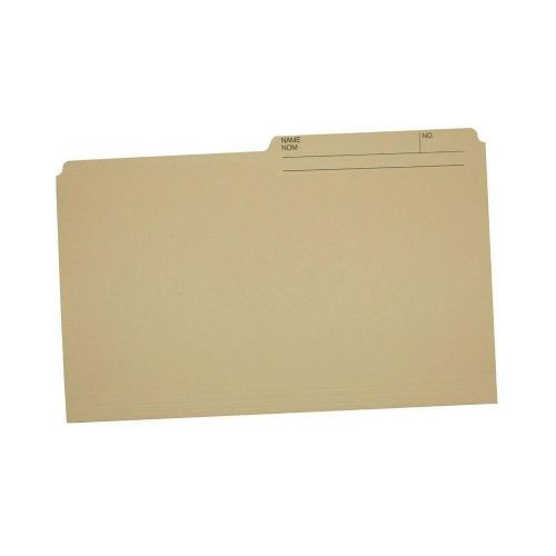 Chemise format légal à l'unité, beige clair