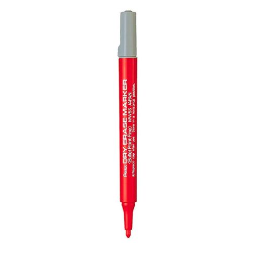 Pentel - Dry erase markers - Fine Tip Red
