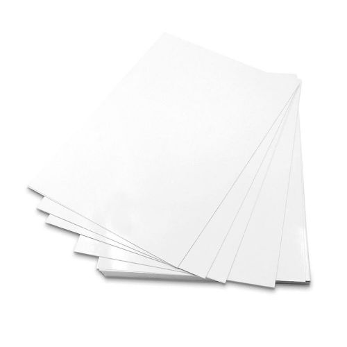 Paquet de 50 cartons de construction blancs