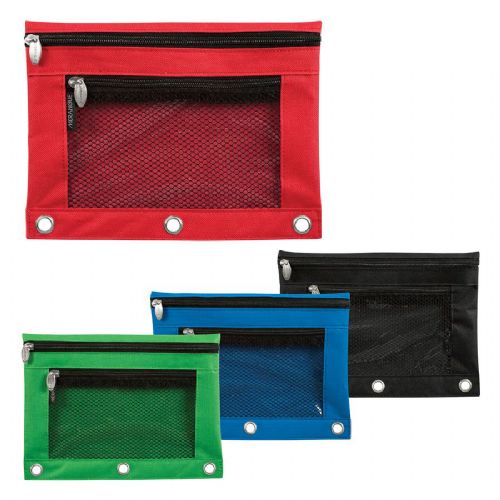 Étui à crayons pour reliure à anneaux, assortiment