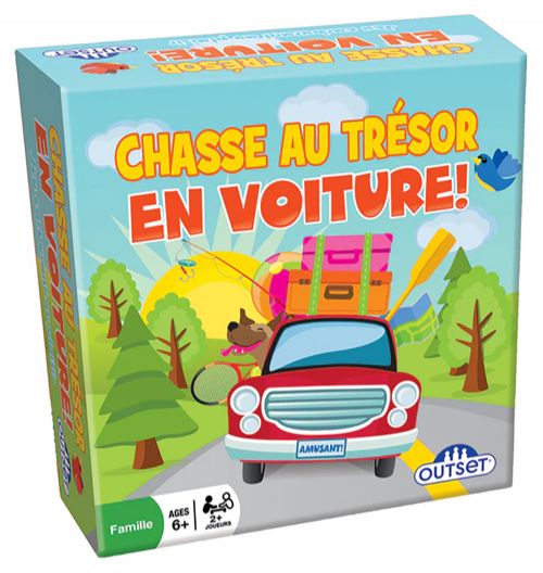 Jeu Chasse au trésor en voiture Version française