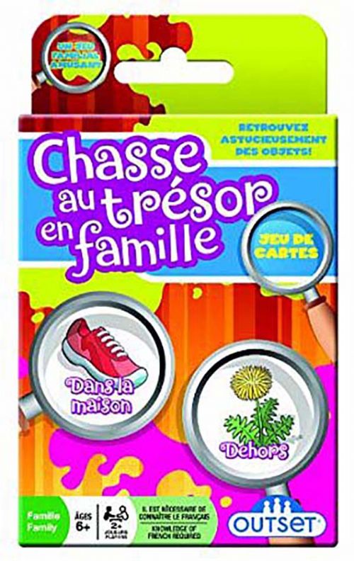 Jeu de chasse au trésor en famille