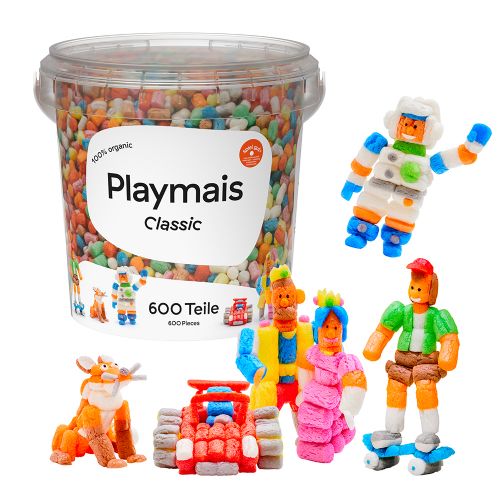 Playmaïs - Classique 600 pièces en seau