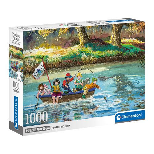 Clementoni - 1000 pieces puzzle - Fishing Story