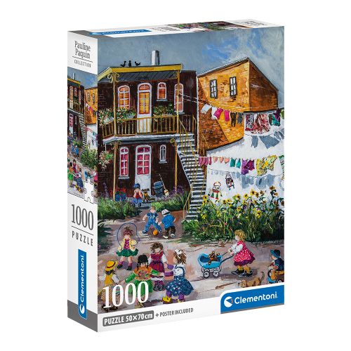 Clementoni - 1000 pieces puzzle - The Neighbourhood Party