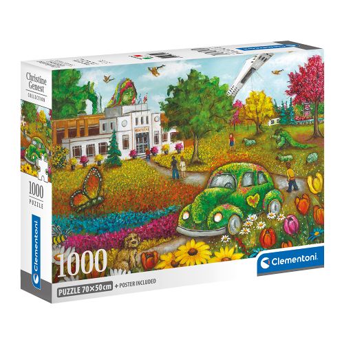 Clementoni - 1000 pieces puzzle - The Botanical Garden