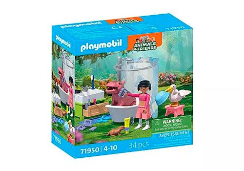 Animals and Friends-L'heure du bain des animaux