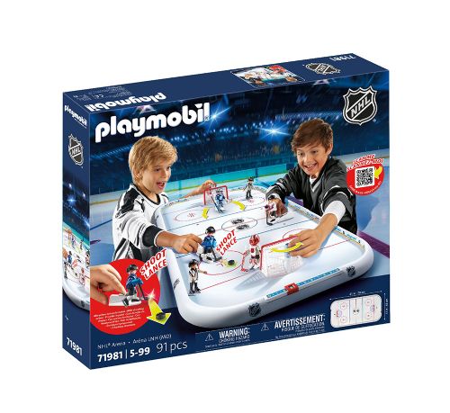 Playmobil LNH™ - Aréna de hockey avec arbitre