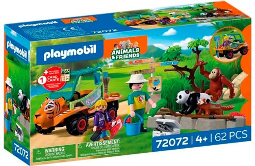 Zoo - Zookeeper with vehicle