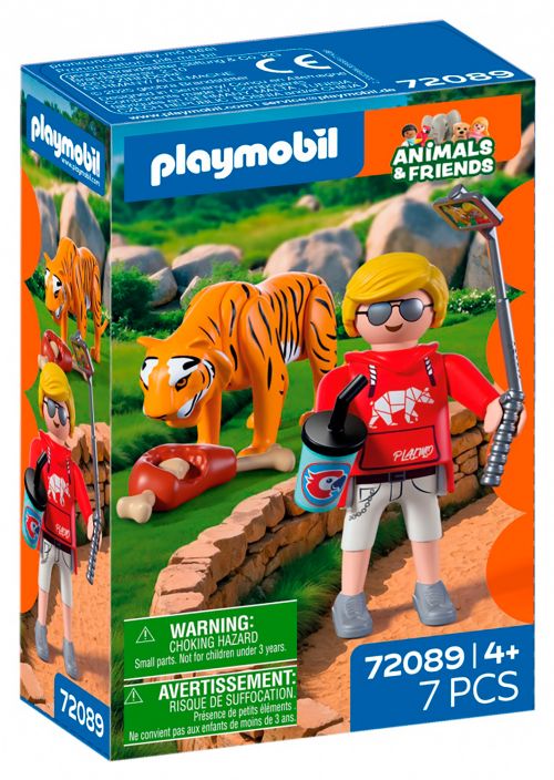 Zoo - Tigre et visiteur