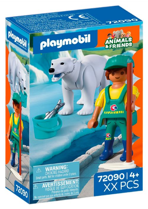 Zoo - Polar Bear and Zookeeper