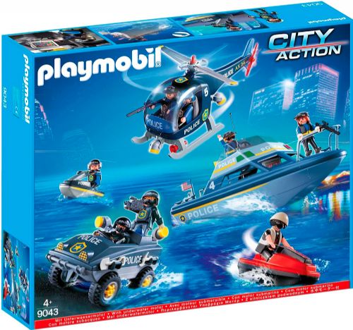 Playmobil City Action - Ensemble unité tactic de police