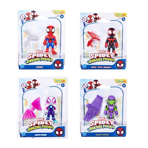 Playskool - Spidey figurine Evergreen 7,5cm, assortiment