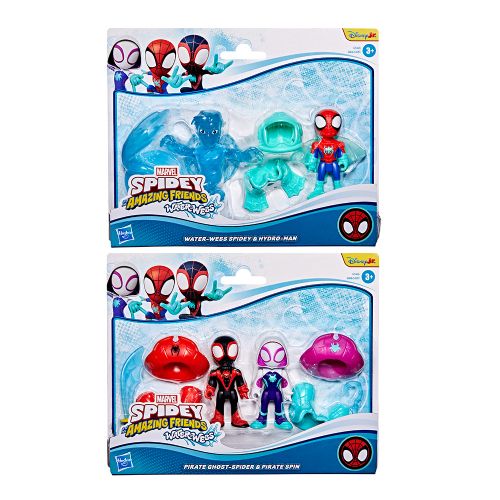Playskool - Spidey figurine Waterwebs 7,5cm ensemble de 2, assortiment