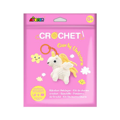 Avenir - Crochet Licorne frisée