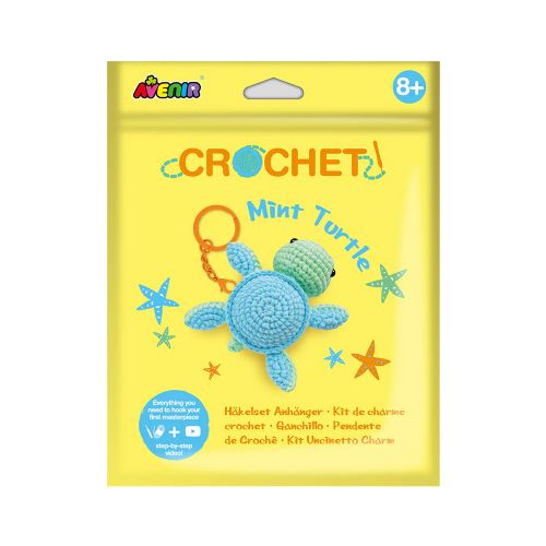 Avenir - Crochet Tortue menthe