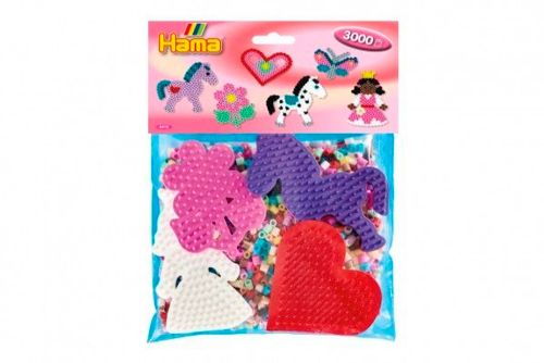 Hama - Sac de 3000 perles et planchettes