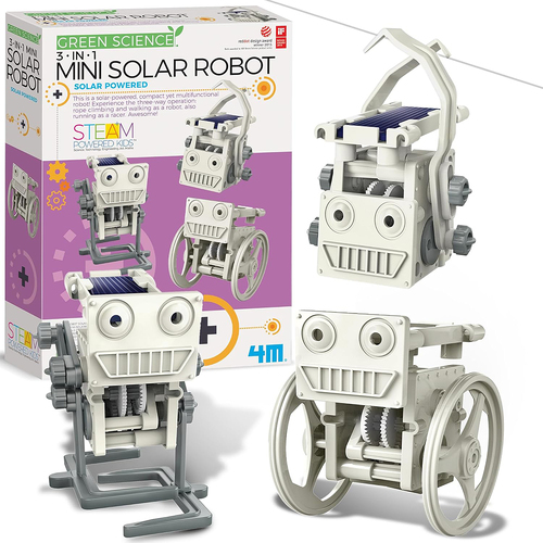 Green Science - Robot solaire 3-en-1