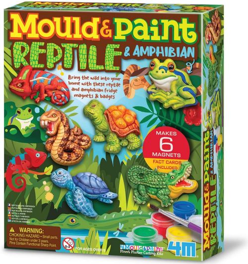 Moulage et peinture 3D Reptile et amphibien