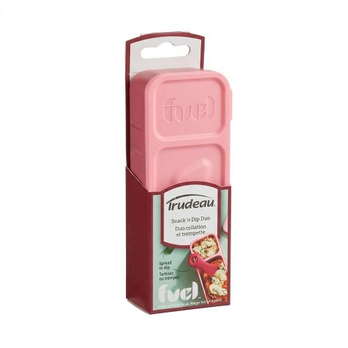 Fuel snack'n dip container - Plum
