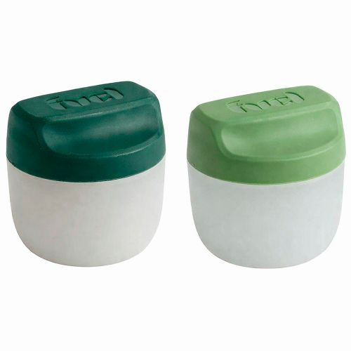 Fuel 2 condiment containers - Jade