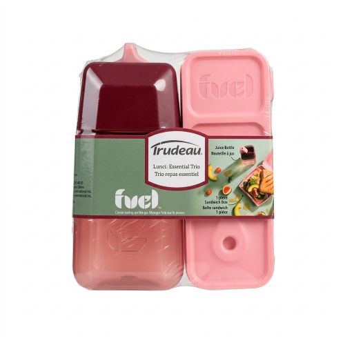 Fuel 3 pieces lunch set - Plum