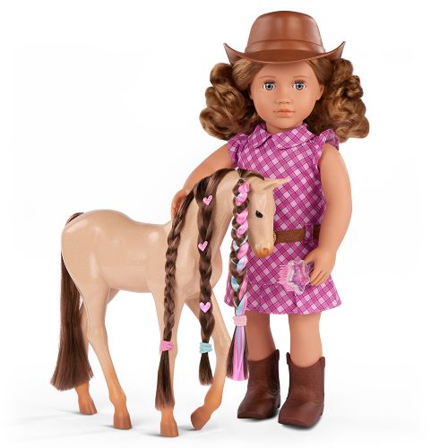 Poupée & animal OG - Callie 46 cm avec poulain