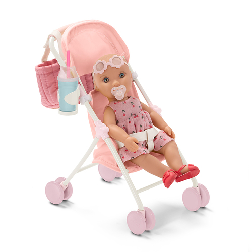 Accessories OG Little Sister - Baby with Stroller Set