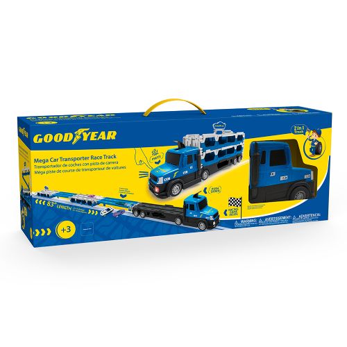 Good Year - Transporteur de voitures avec piste de course