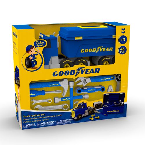 Good Year - Camion Coffre à outils 46 pièces