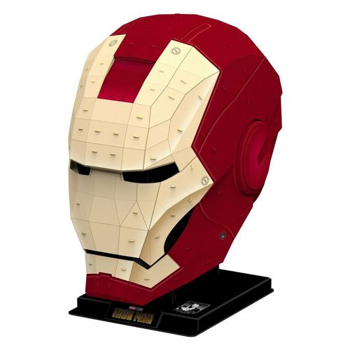 4D Build - Diorama Casque d'Iron Man
