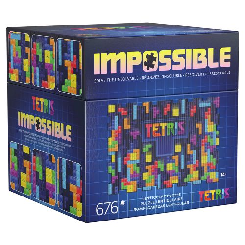 Puzzle Impossible Tetris 676 pieces - Lenticular Puzzle