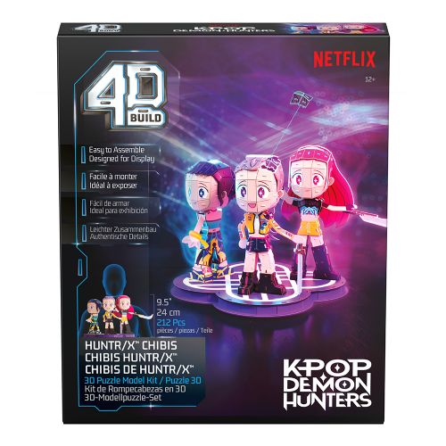 4D Build - KPop Demon Hunters - HUNTR X Chibis Set