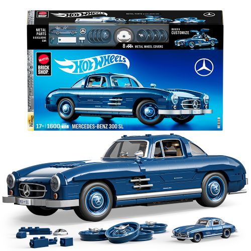 Brick Shop - Hot Wheels Premium - Mercedes-Benz 300 SL - 1600 pièces