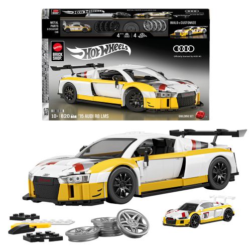 Brick Shop - Hot Wheels Elite - '15 Audi R8 LMS - 820 pieces