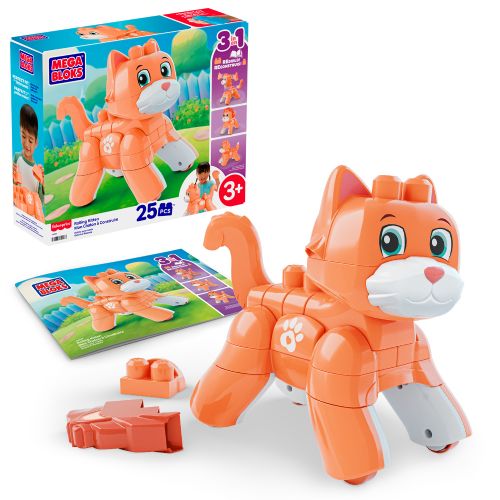 Mega Bloks - Rolling Kitten - 25 pieces