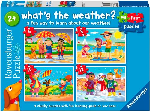My First Puzzle : Quel temps fait-il? 6 8 10 12 pièces