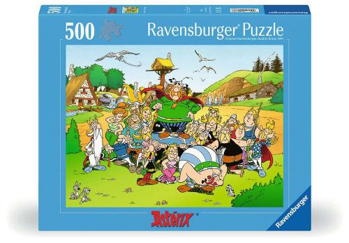 500 pieces puzzle - Asterix: The Village