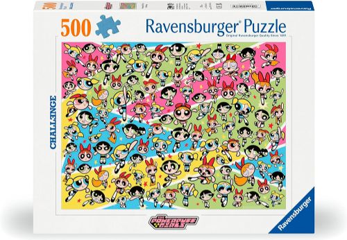 500 pieces puzzle - The Powerpuff Girls Challenge