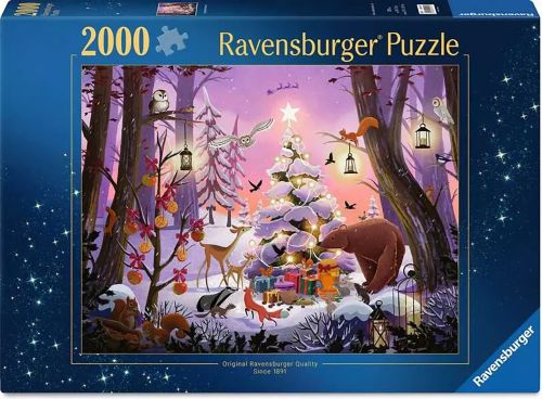2000 pieces puzzle - Christmas In the Woods