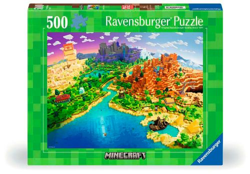 500 Pieces puzzle - Minecraft